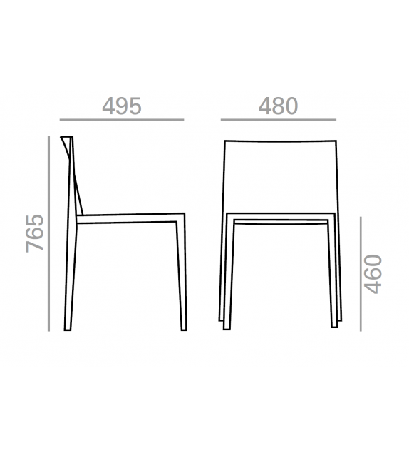 Sail Andreu World Chair with Seat Pad