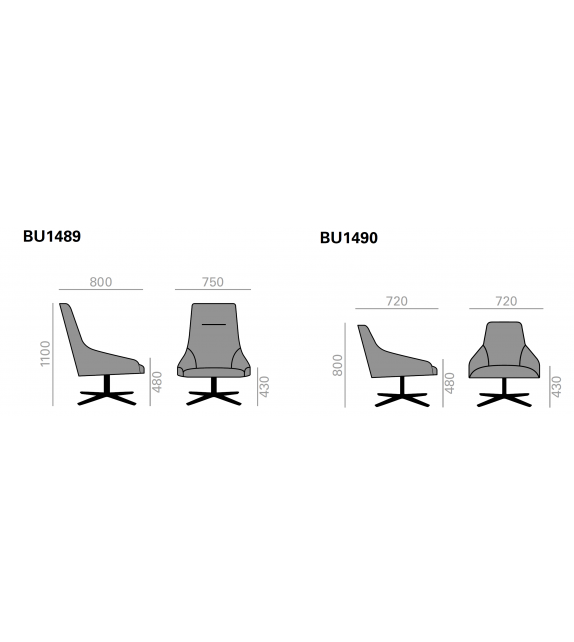 Lounge Chair Alya Executive Andreu World