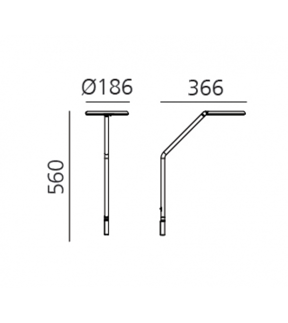 Vine Light Artemide Lampada Parete