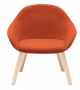 Next Lounge Andreu World Lounge Chair Wood Base