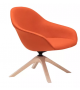 Next Lounge Andreu World Lounge Chair Wood Base