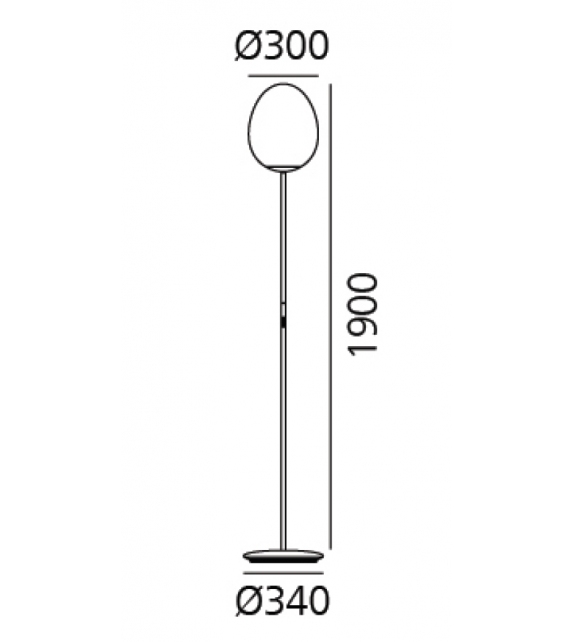 IXA Reading Artemide Lampadaire