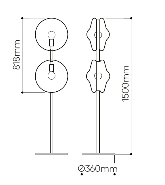 Orbital Bomma Floor Lamp