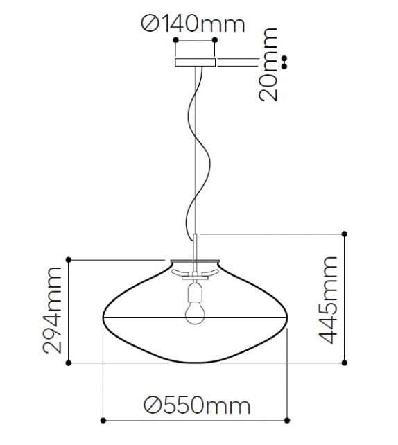 Disc Bomma Pendant Lamp