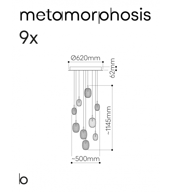 Metamorphosis Bomma Chandelier