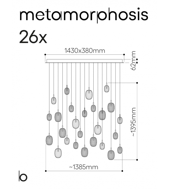 Metamorphosis Bomma Chandelier