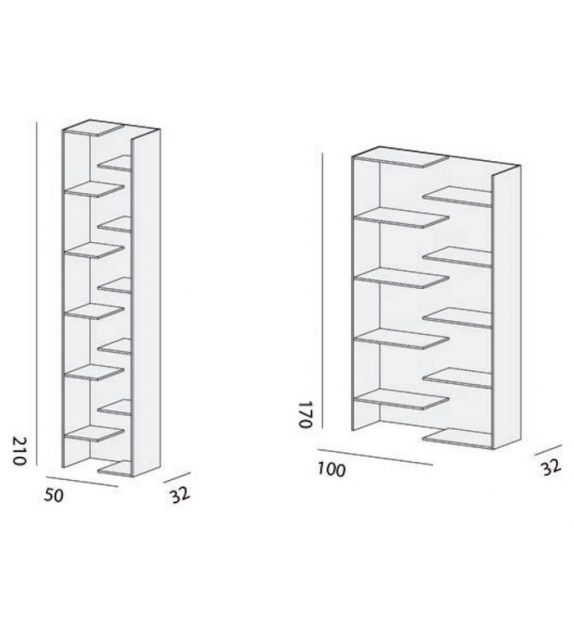 Step 684 Desalto Bookcase