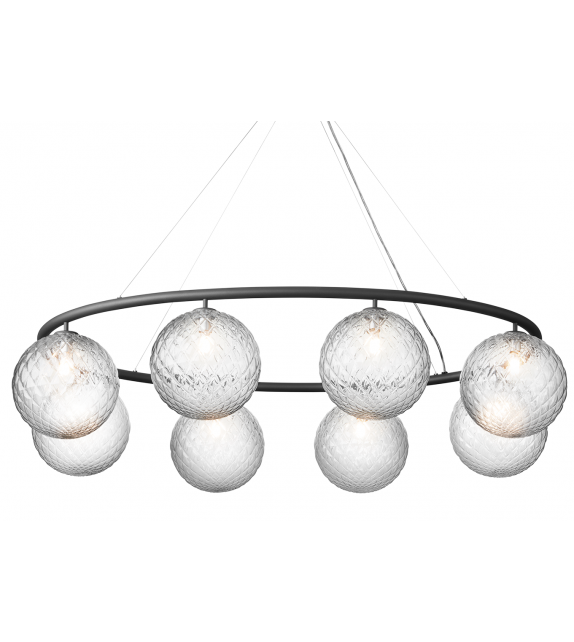 Miira 8 Oval Nuura Chandelier