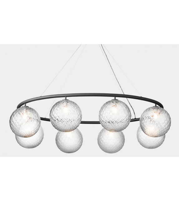 Miira 8 Oval Nuura Chandelier