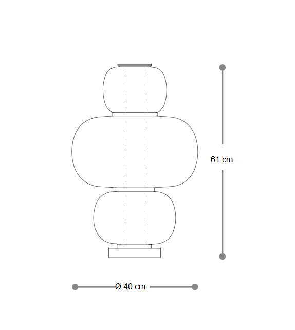 Nube Italamp Lampe de Table