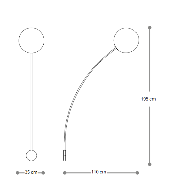 Filo Italamp Lámpara de Pared