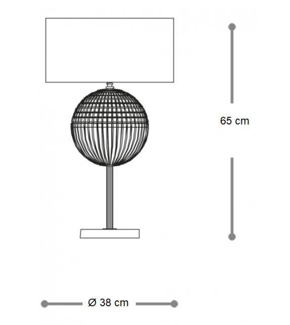 Brigitta Italamp Lampe de Table