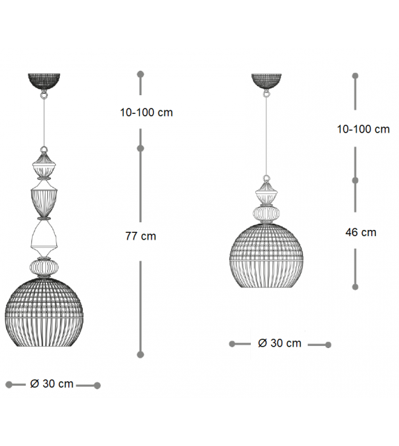 Amelie Italamp Pendant Lamp