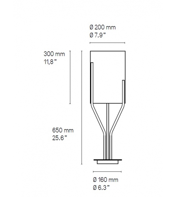 Arborescence CVL Luminaires Lámpara de Mesa