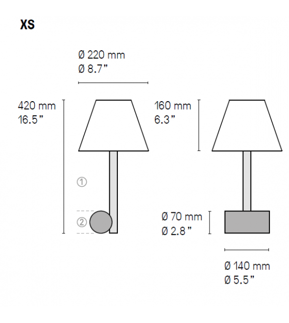 Calé(e) CVL Luminaires Lámpara de Pie