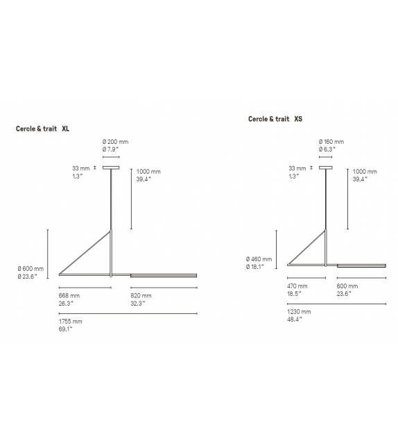 Cercle & Trait CVL Luminaires Hängeleuchte