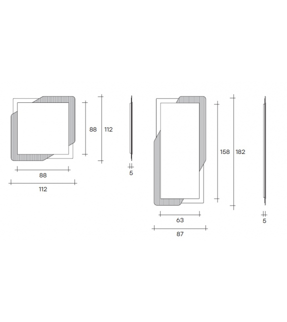 Shift Fiam Miroir