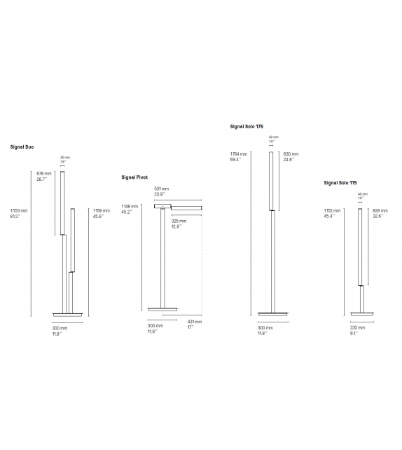 Signal CVL Luminaires Floor Lamp