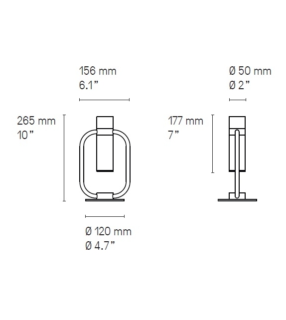 Storm CVL Luminaires Lámpara de Mesa