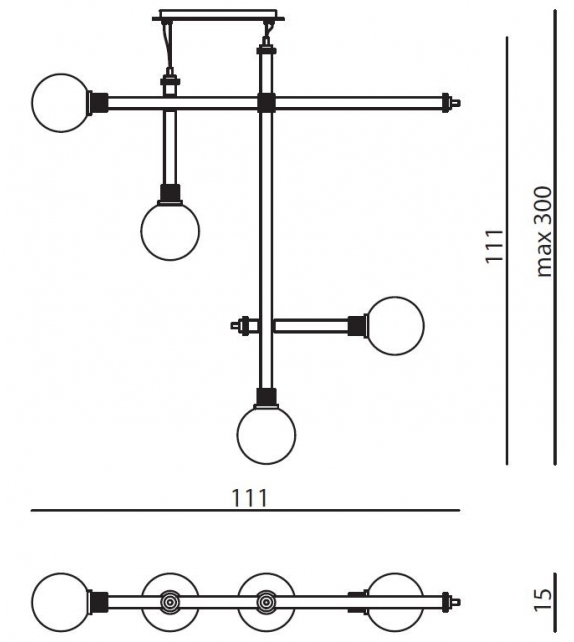 Alpha Visionnaire Candelabro