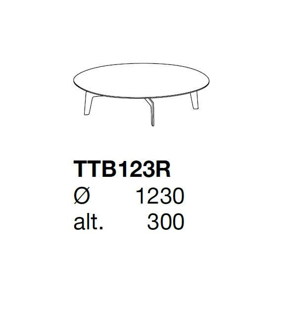 Pronta consegna - Tribeca Tavolino Poliform