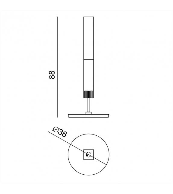 Milano Visionnaire Lampe de Table