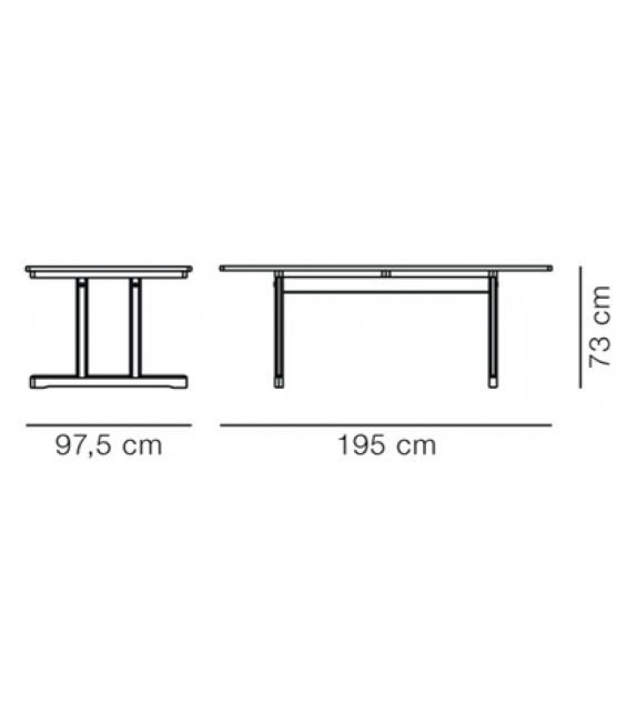 Erritsø Fredericia Table 6286