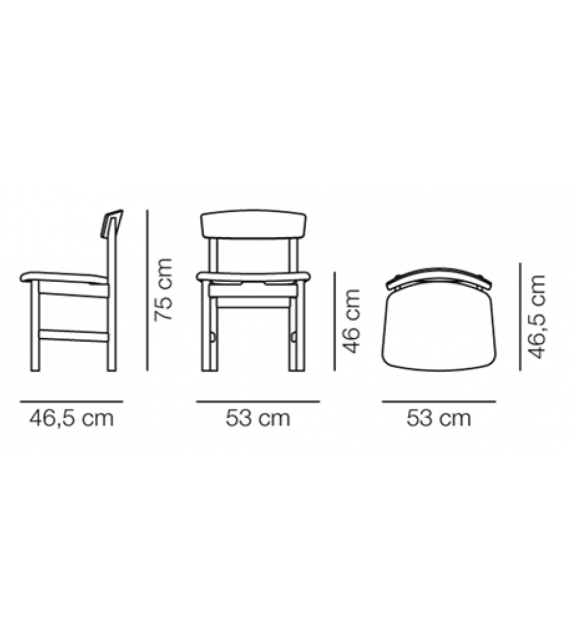 Erritsø Fredericia Chaise 3236