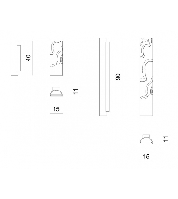 Polaris Visionnaire Wall Lamp