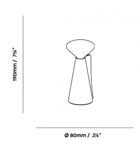 Pronta consegna - Mantle Tala Lampada da Tavolo