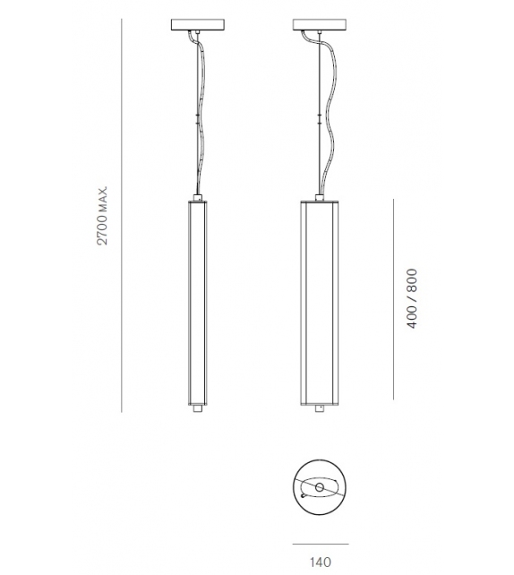 ex–Tr Vertical Firmamento Milano Suspension