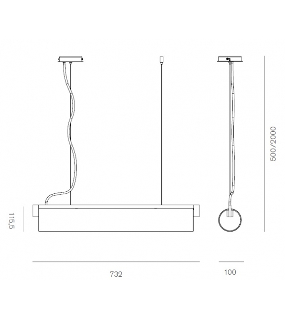 Phi Firmamento Milano Pendant Lamp