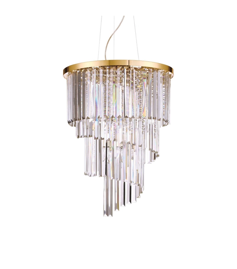 Carlton SP12 Chandelier Ideal Lux