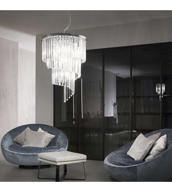 Carlton SP12 Chandelier Ideal Lux