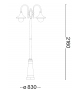 Agos Ideal Lux Floor Lamp