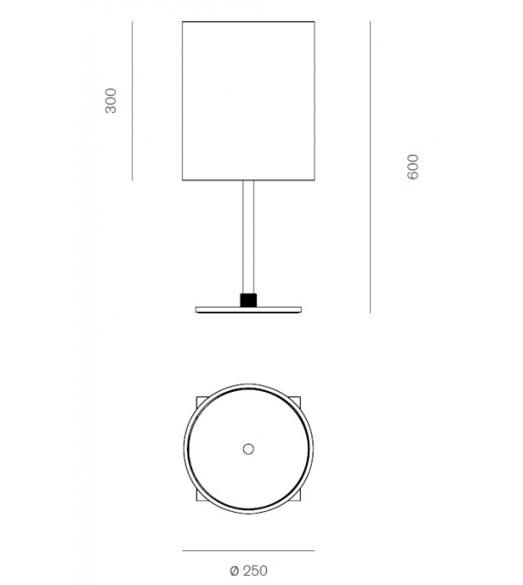 Sesé Firmamento Milano Lampe de Table