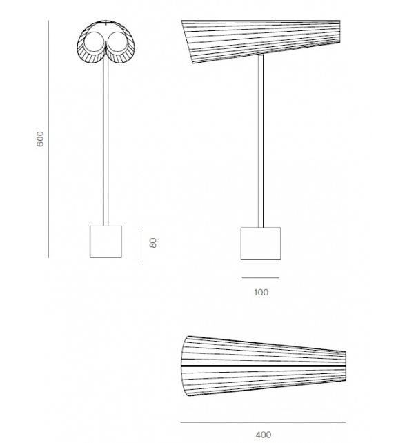 Wall-y Firmamento Milano Lampe de Table