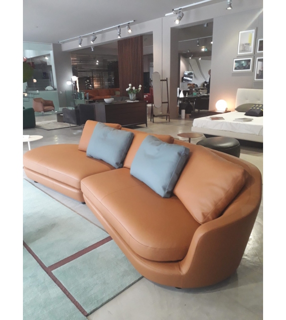 Ready for shipping - Duo Sofa Poltrona Frau & Ceccotti Collezioni