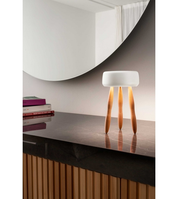 Drum Olev Table Lamp