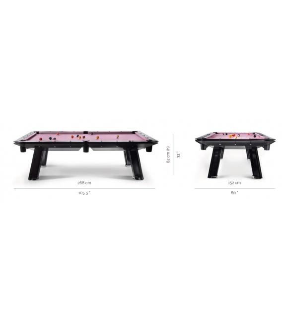 Filotto Dark Impatia Pool Table