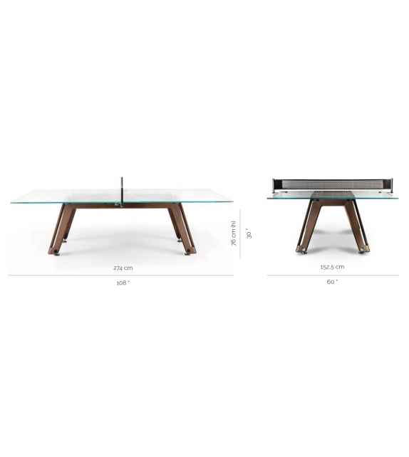 Lungolinea Wood Impatia Mesa de Ping Pong