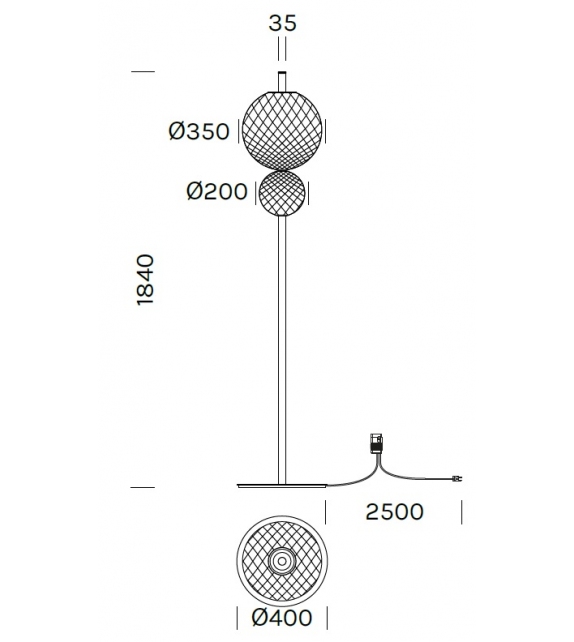 Terra & Luna PT Olev Floor Lamp