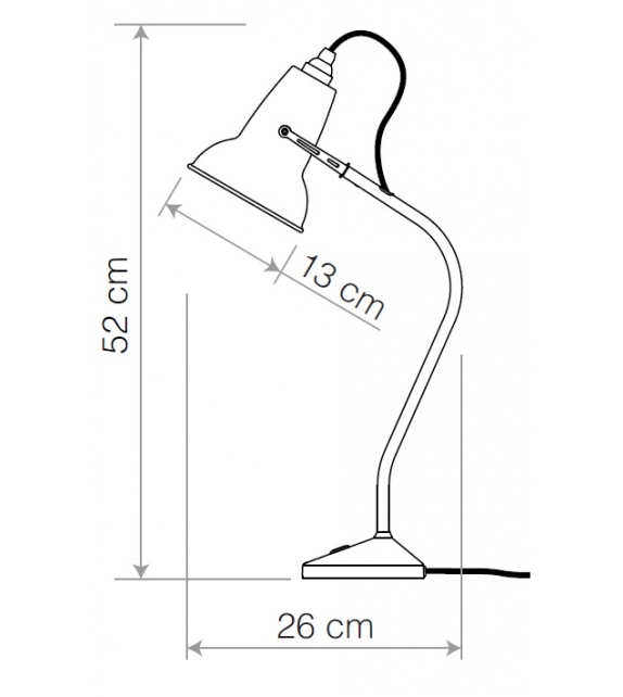 Original 1227 Mini Anglepoise Lampada da Tavolo