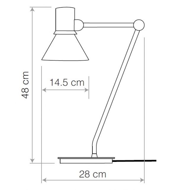 Type 80 Anglepoise Lampada da Tavolo