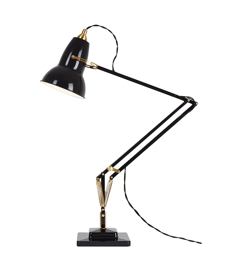 Original 1227 Brass Desk Anglepoise Lampe de Table