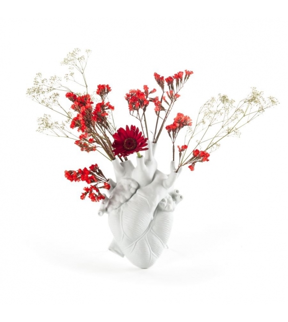 Love in Bloom White Seletti Vase