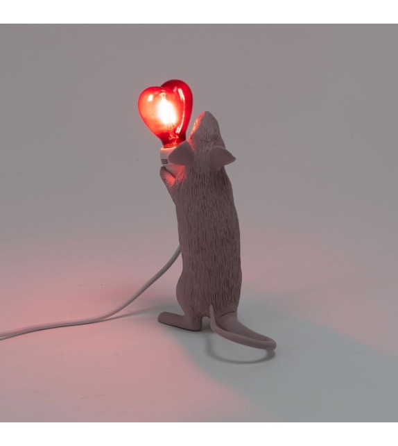 Mouse Heart Seletti Lampada da Tavolo