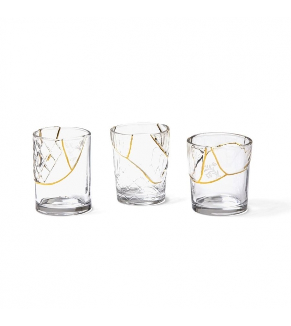 Kintsugi N°1 Seletti Ensemble de Verres