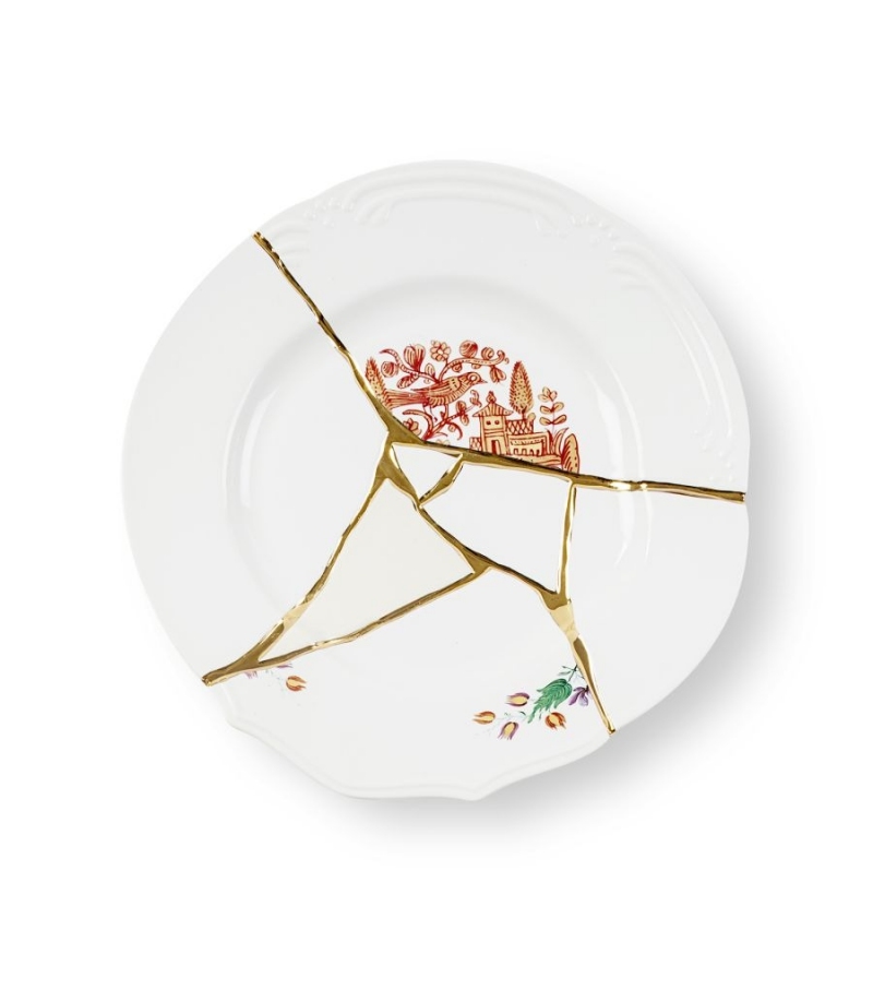 Kntsugi Seletti Assiette de Diner