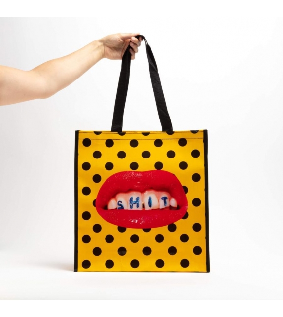 Shit Seletti Shopper Tasche